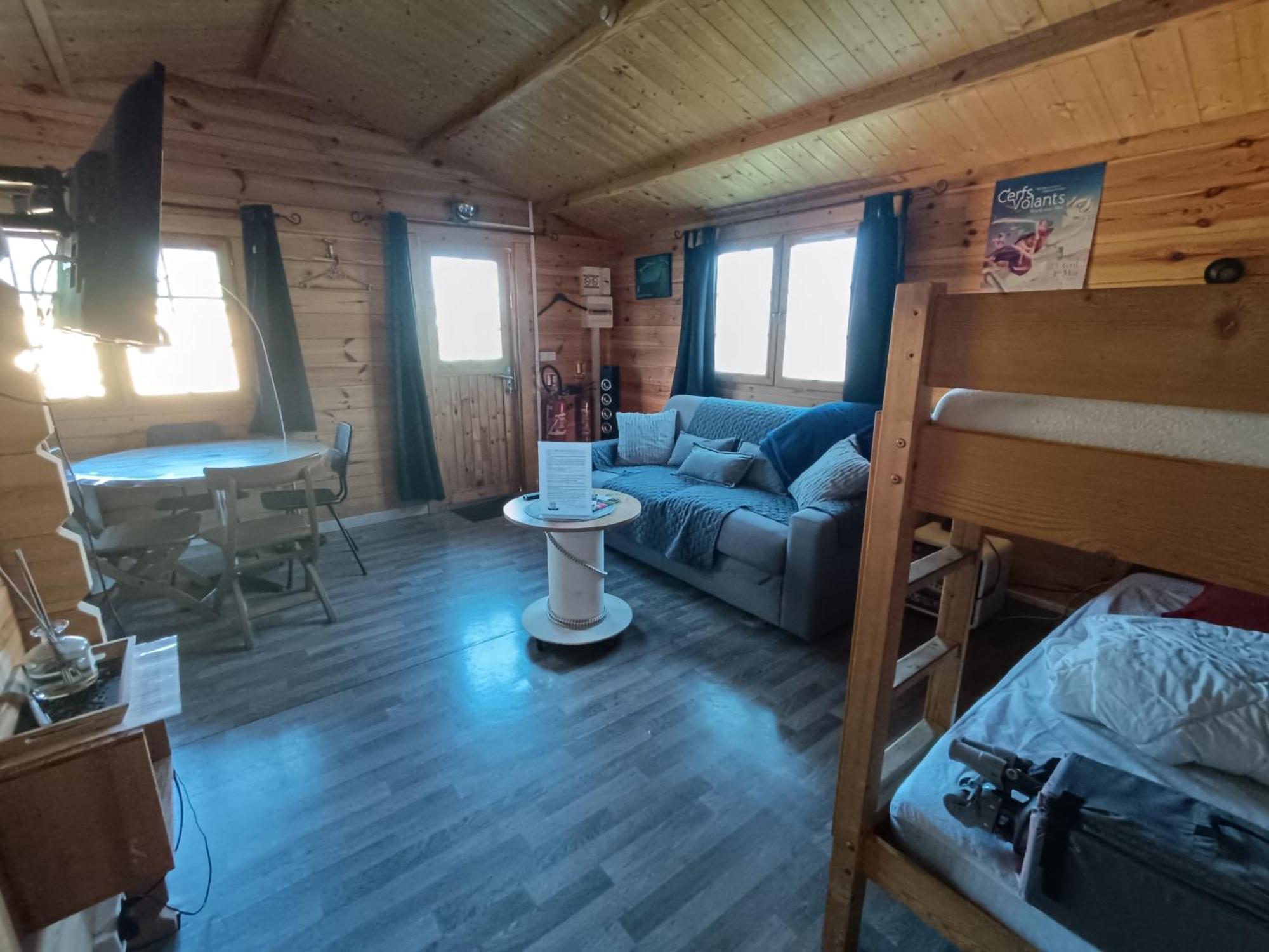 Gite Les Chalets Du Fliers Verton Meubles De Tourisme Classes 2 Etoiles Berck Стая снимка