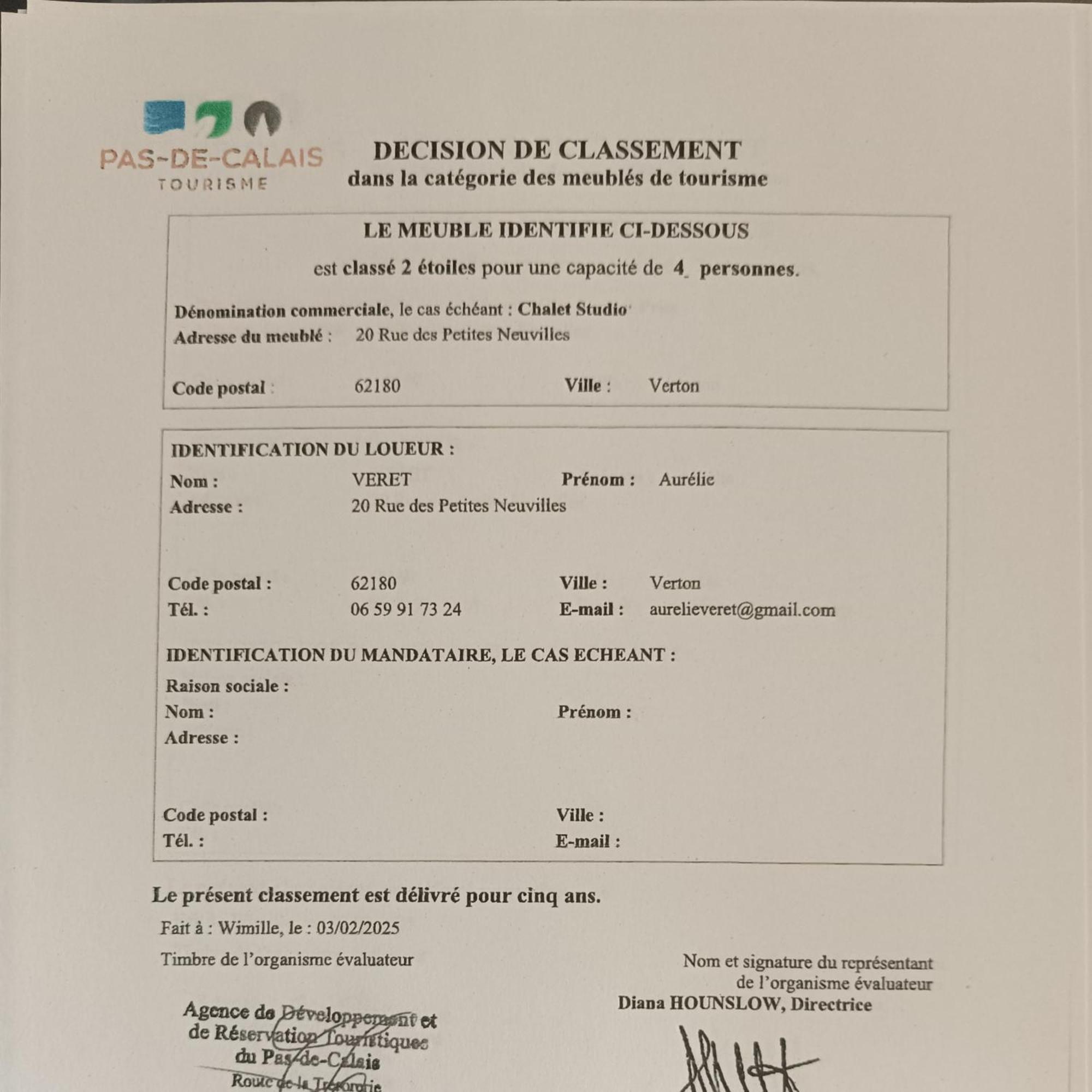 Gite Les Chalets Du Fliers Verton Meubles De Tourisme Classes 2 Etoiles Berck Стая снимка